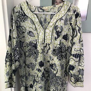 Beach Themed Tunic-Size L
